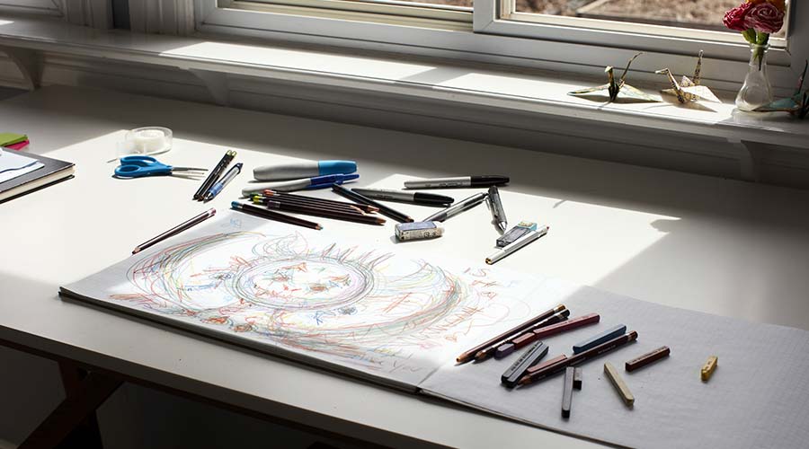 6 exercices d'art-thérapie à faire à la maison