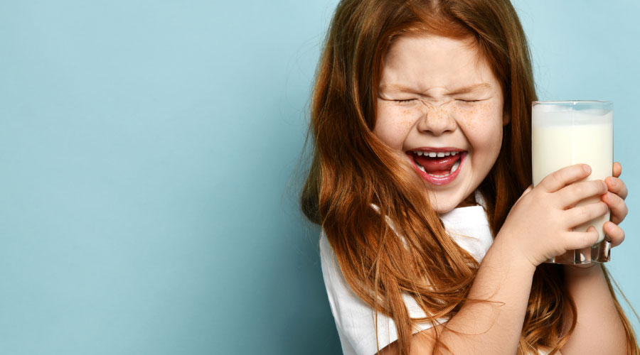 Des substituts de lait pour les enfants
