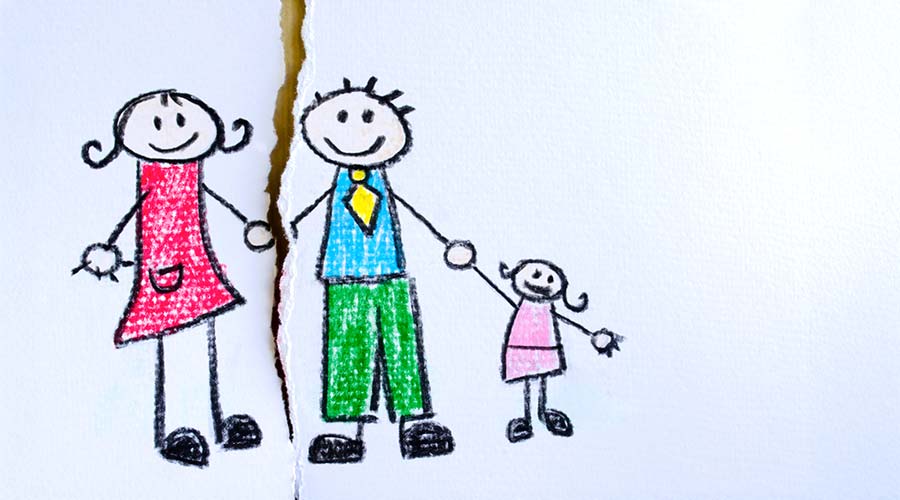 Comment annoncer une séparation à un enfant avec les bons mots?