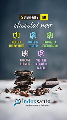 5 bienfaits du chocolat noir