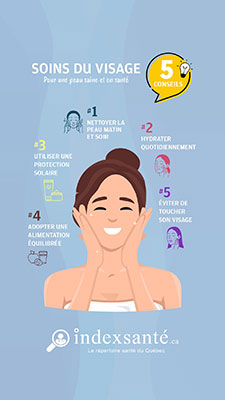 5 conseils santé pour les soins du visage