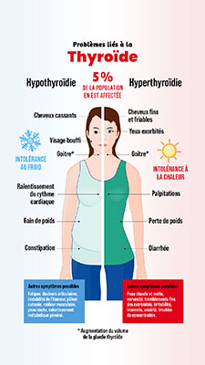 Problèmes liés à la thyroïde