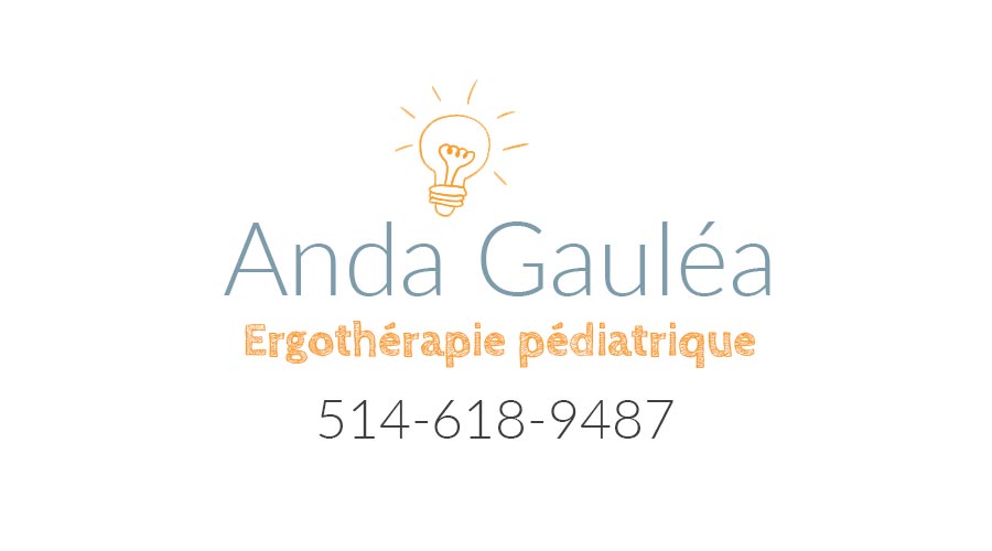 Anda Gauléa - Ergothérapie pédiatrique