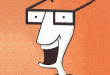 Bonhomme à lunettes