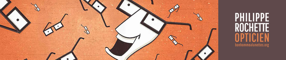 Bonhomme à lunettes