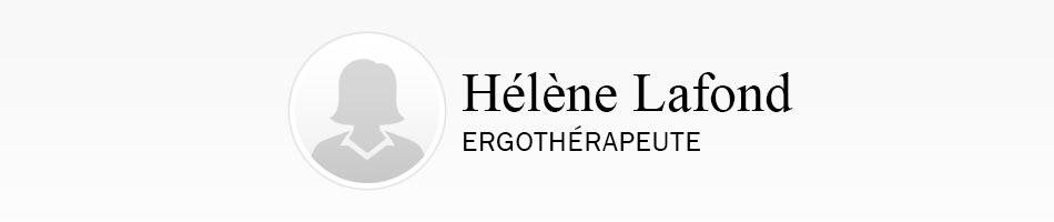 Hélène Lafond, ergothérapeute