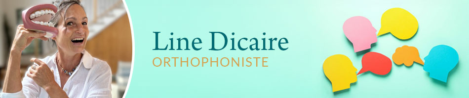 Line Dicaire, orthophoniste