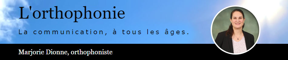 Marjorie Dionne, orthophoniste
