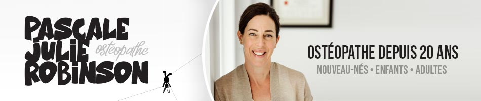 Pascale-Julie Robinson, ostéopathe