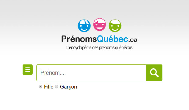 Prénoms Québec
