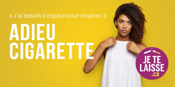 Santé Canada incite les jeunes adultes à dire adieu à la cigarette