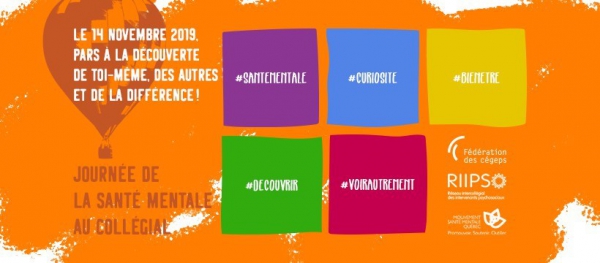 La Fédération des cégeps souligne la quatrième édition de la Journée de la santé mentale au collégial