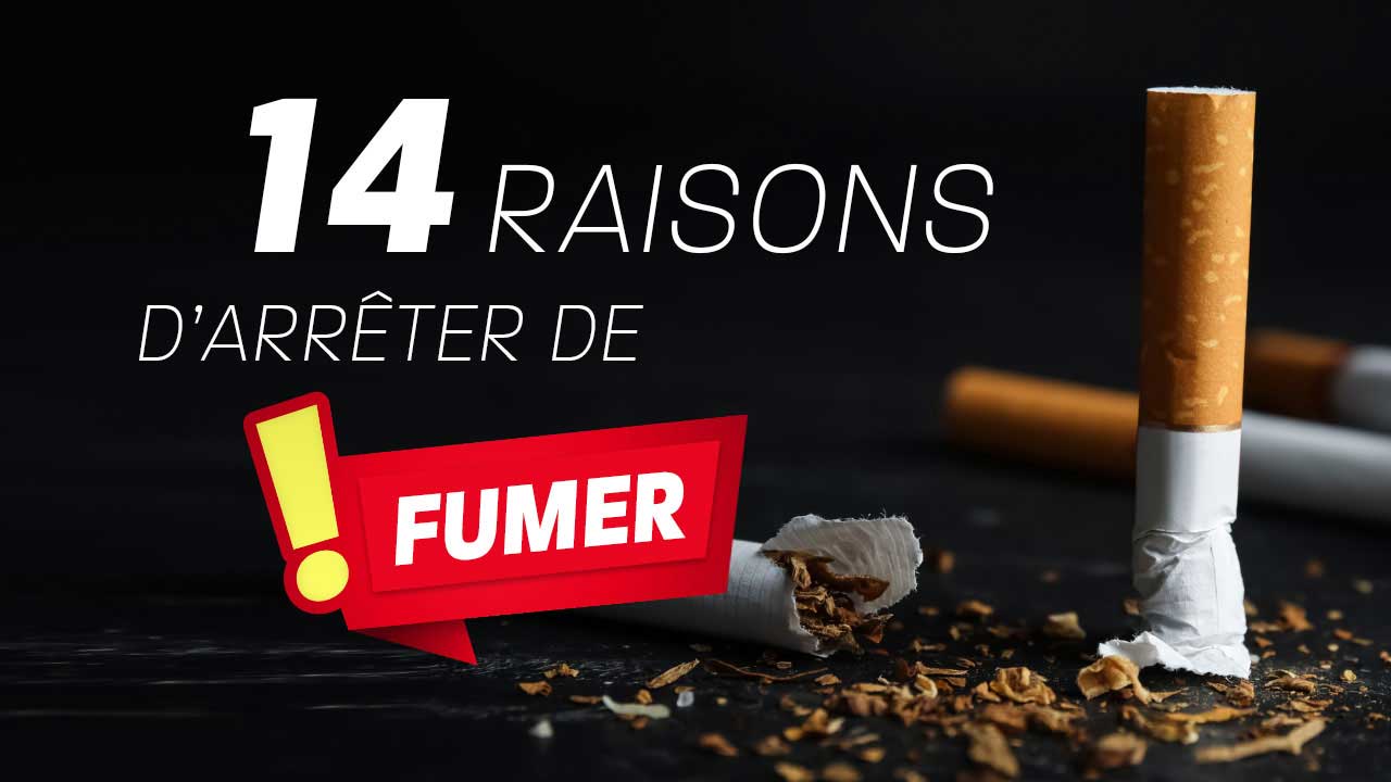 14 raisons d'arrêter de fumer