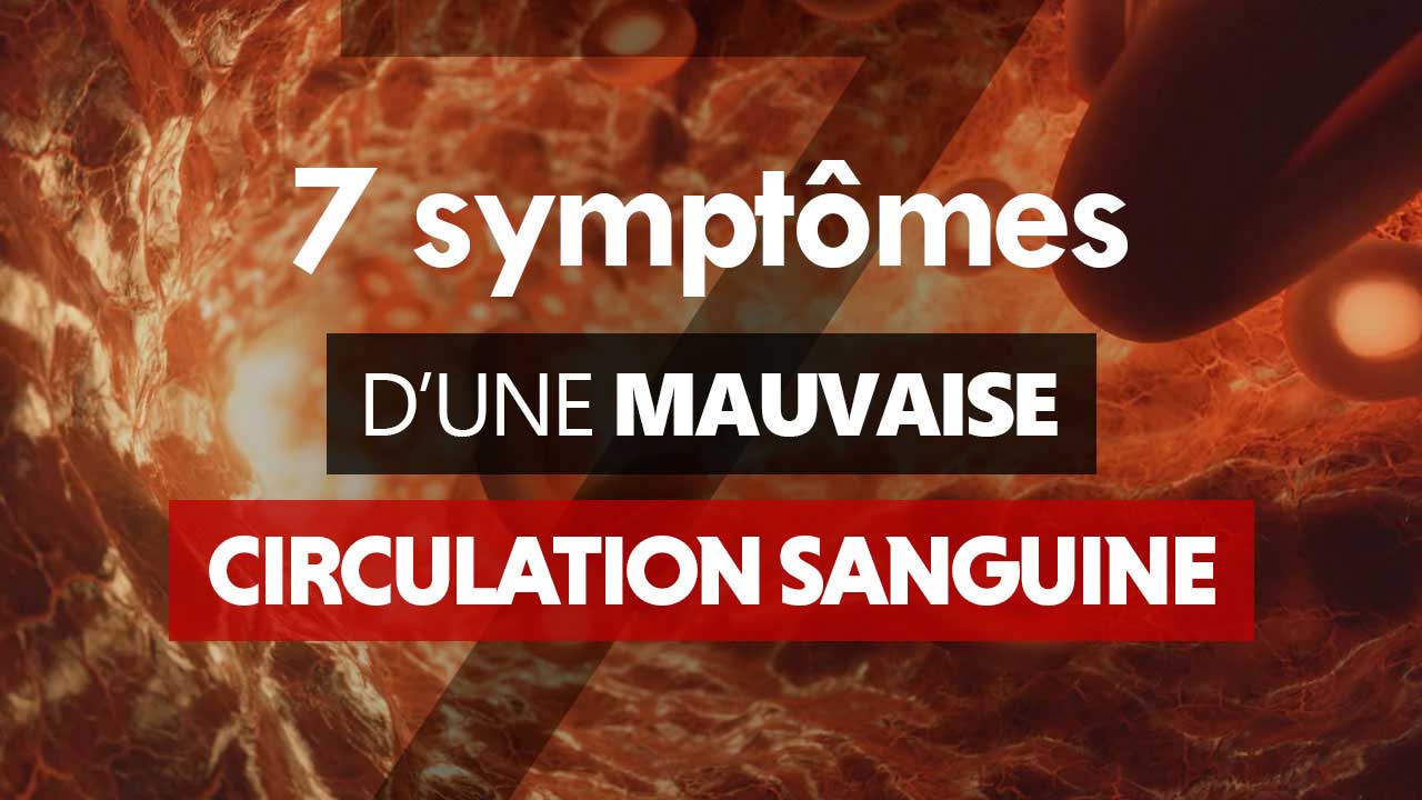 7 symptômes d'une mauvaise circulation sanguine