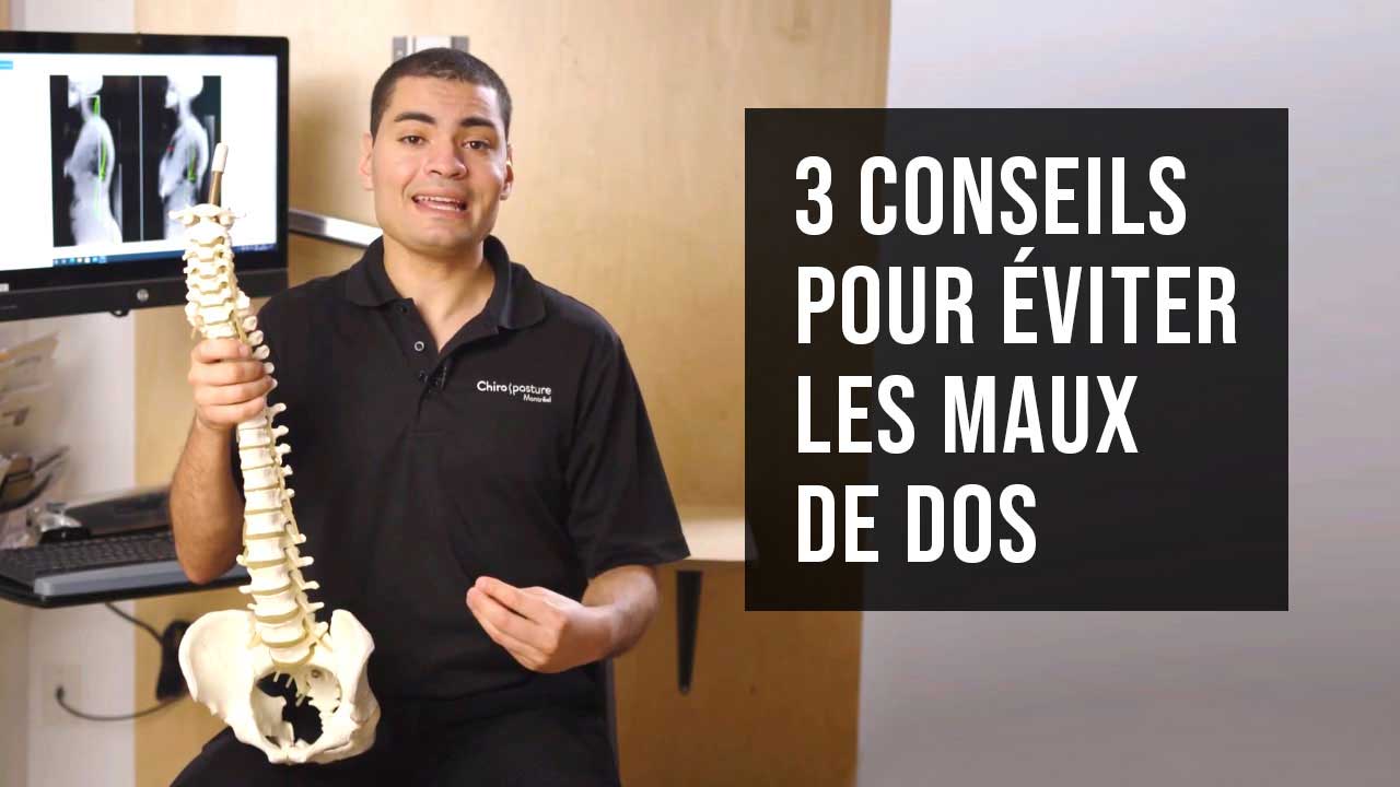 Maux de dos : 3 conseils pour éviter les blessures lombaires au quotidien