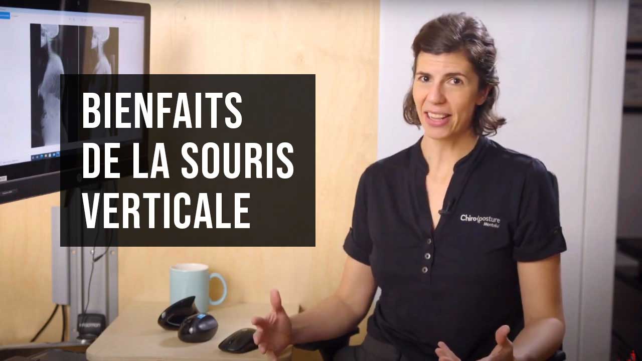 Posture à l'ordinateur : la souris verticale